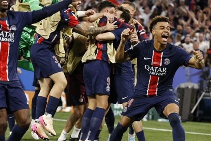 PSG besiegte Inter und wurde Champions-League-Sieger