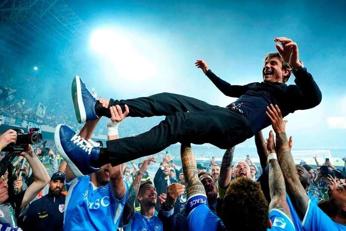 Trener Napoli, Conte ustanowił wyjątkowe osiągnięcie pod względem tytułów w Serie A