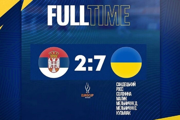 Die ukrainische Nationalmannschaft im Soccer hat das Play-off der Euro-2025 erreicht
