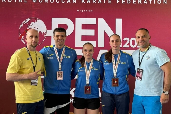 Ukrainian karate fighters won three bronze medals at the final stage of the Premier League
