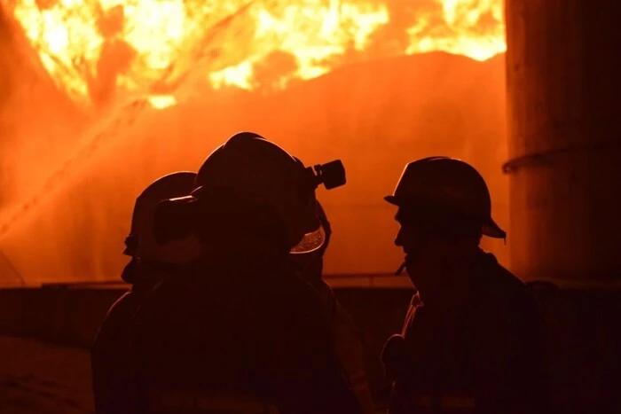 A fire broke out at an industrial enterprise in Zaporizhzhia after an attack from the Russian Federation