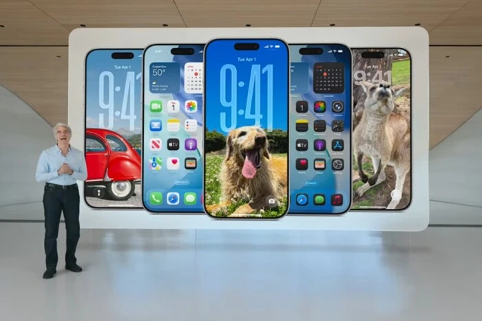 Apple hat iOS 26 mit neuem Design vorgestellt