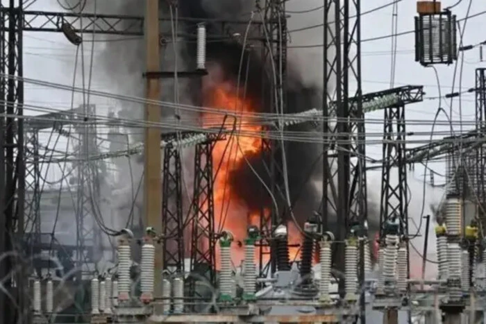 A part of the population in Sumy region is left without power due to Russian strike