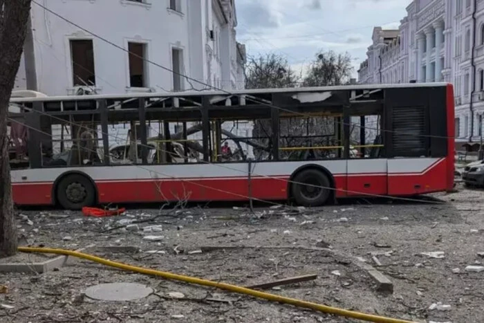 Russia struck public transport in Sumy region: there are casualties