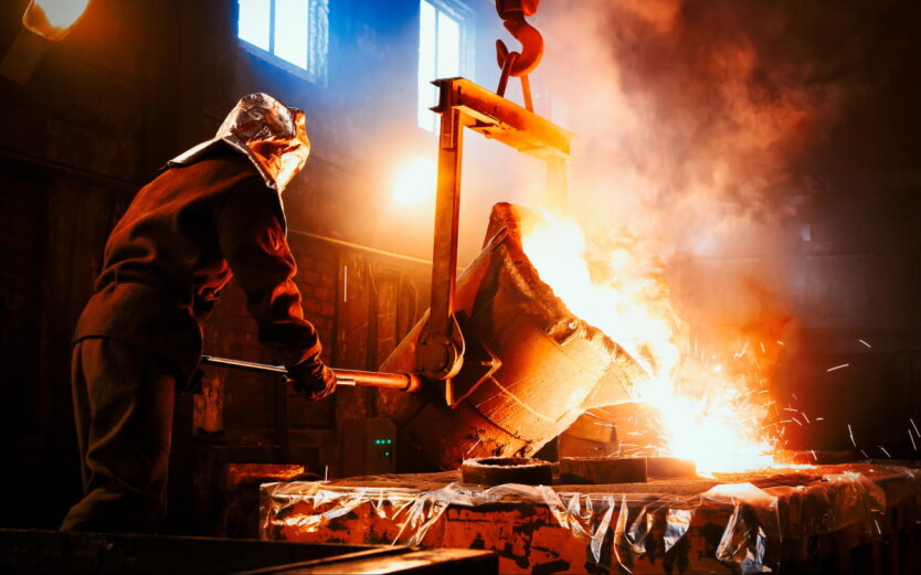 Ukraińska metalurgia zmniejszyła produkcję w maju